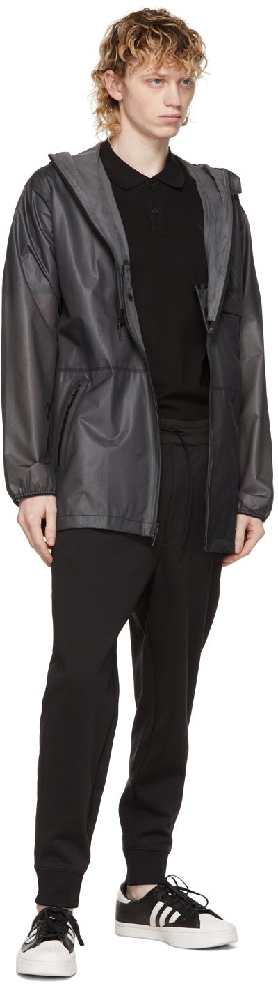 Y-3 Black Classic Cuffed Track Pants