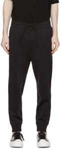 Y-3 Black Classic Cuffed Track Pants - Y-3 pantalons de piste classique classique noir classique - Y-3 블랙 클래식 커프 트랙 바지