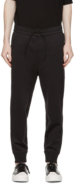 Y-3 Black Classic Cuffed Track Pants - Y-3 pantalons de piste classique classique noir classique - Y-3 블랙 클래식 커프 트랙 바지