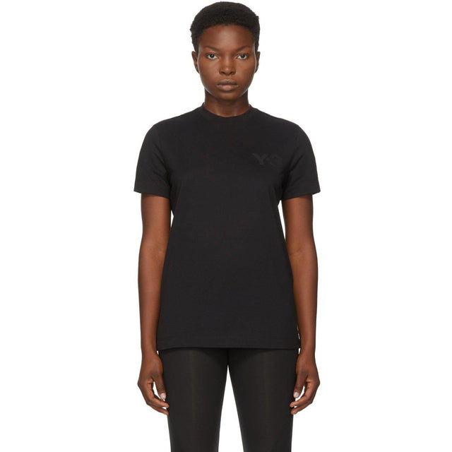 Y-3 Black Classic Logo T-Shirt