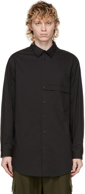 Y-3 Black Classic Shirt - T-shirt classique noir Y-3 - Y-3 블랙 클래식 셔츠