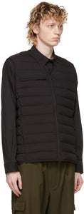 Y-3 Black Down Liner Vest