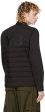 Y-3 Black Down Liner Vest