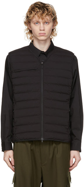 Y-3 Black Down Liner Vest - Y-3 Black Down Liner gilet - Y-3 블랙 다운 라이너 조끼