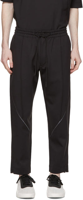 Y-3 Black Shell Cover Trousers - Pantalon de couverture noire Y-3 - Y-3 블랙 쉘 커버 바지