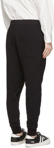 Y-3 Black Terry Lounge Pants
