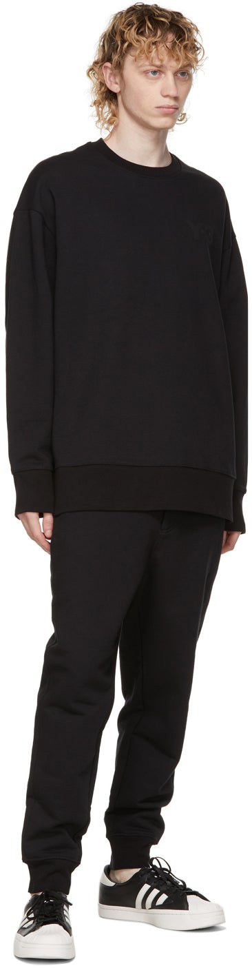 Y-3 Black Terry Lounge Pants