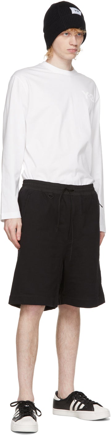 Y-3 Black Utility Shorts