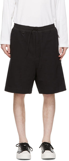 Y-3 Black Utility Shorts - Short utilitaire noir Y-3 - Y-3 블랙 유틸리티 반바지