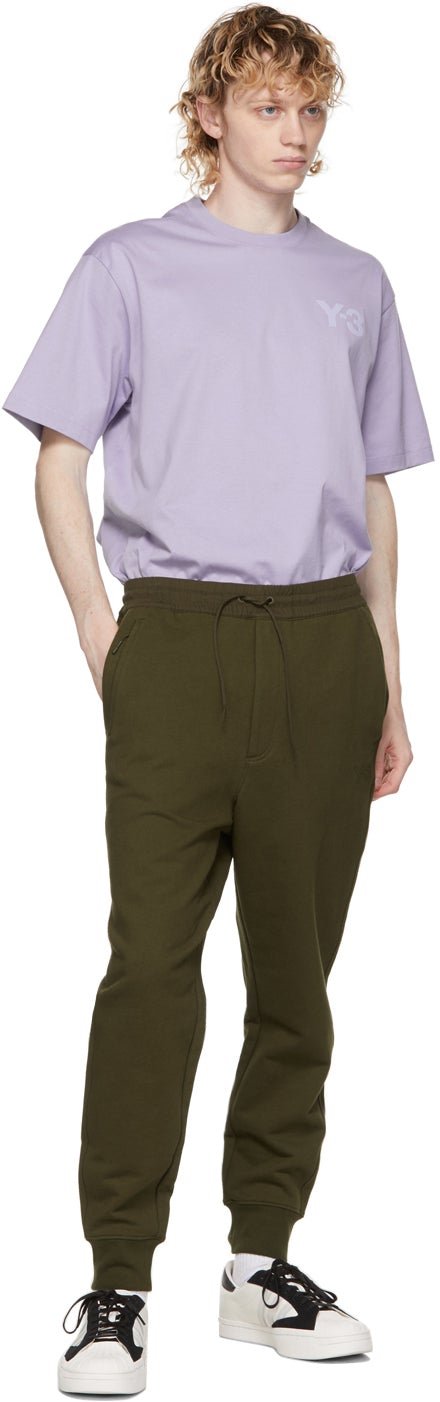 Y-3 Khaki Utility Lounge Pants