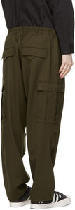 Y-3 Khaki Wool CL Cargo Pants