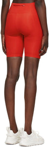 Y-3 Red Classic Tights Shorts