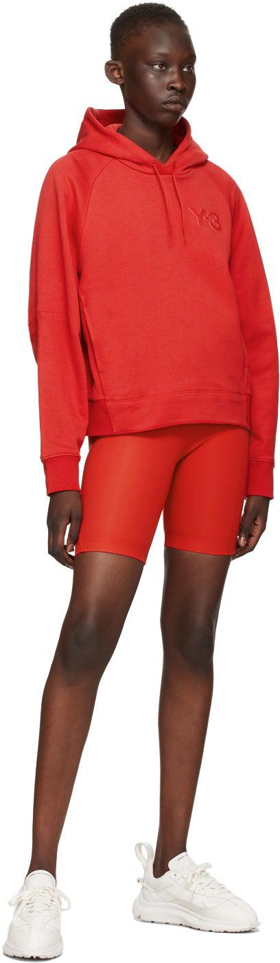 Y-3 Red Classic Tights Shorts