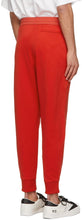 Y-3 Red PiquÃ© Classic Logo Track Pants