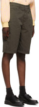 YMC Khaki Denim Papa Shorts