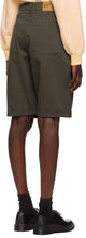 YMC Khaki Denim Papa Shorts