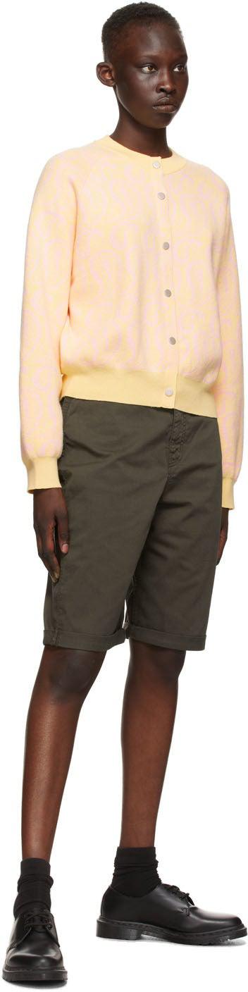 YMC Khaki Denim Papa Shorts