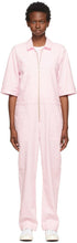 YMC Pink Harvest Jumpsuit - Combinaison de récolte rose YMC - YMC 핑크 수확 Jumpsuit.