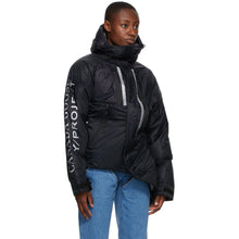 Y/Project Black Canada Goose Edition Down Skreslet Jacket