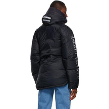 Y/Project Black Canada Goose Edition Down Skreslet Jacket