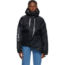 Y/Project Black Canada Goose Edition Down Skreslet Jacket