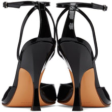 Y/Project Black Patent Leather Heart Lobster Heels