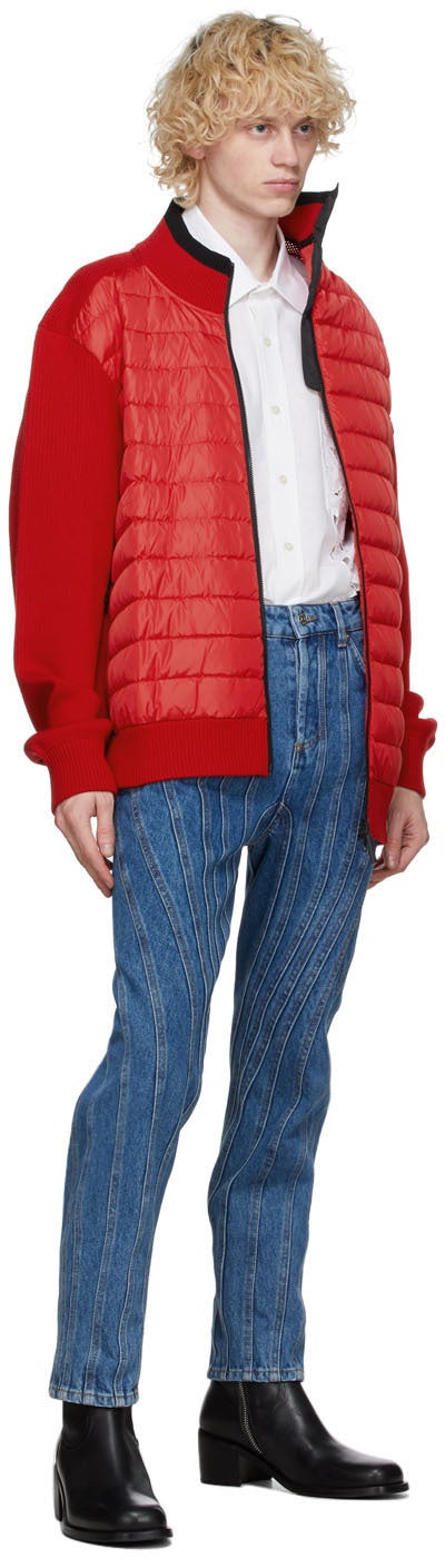 Y/Project Red Canada Goose Edition Down Hybridge Jacket