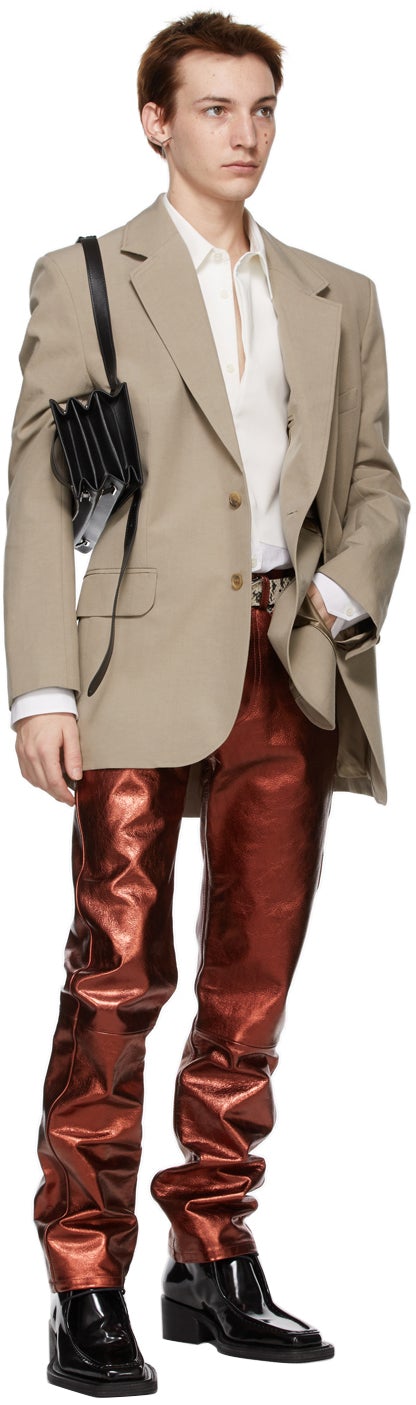 Y/Project Taupe Contraband Blazer