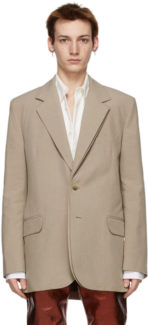Y/Project Taupe Contraband Blazer - Y / Project Taupe Contrabande Blazer - Y / Project Taupe Contraband Blazer.