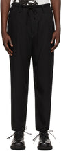 Yohji Yamamoto Black Barber Trousers - Yohji Yamamoto Black Barber Pantalons - Yohji 야마모토 블랙 이발사 바지