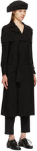 Yohji Yamamoto Black Belted Trench Coat