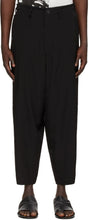 Yohji Yamamoto Black Taxide Trousers - Yohji Yamamoto Pantalon Noir Taxide - Yohji Yamamoto Black Taxide 바지