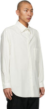Yohji Yamamoto Off-White K-Broad Hem Shirt