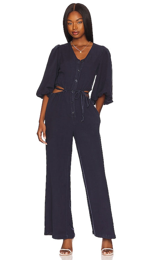 Young, Fabulous & Broke Sequoia Jumpsuit in Navy Jeune, fabuleuse et brisé la combinaison Sequoia dans la marine 海军中的年轻，神话般的和破产的红杉连身裤