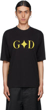 Youths in Balaclava Black 'God' Graphic T-Shirt - Jeunesse à Balaclava Black 'Graphique de Dieu' T-shirt graphique - Balaclava Black 'God'그래픽 티셔츠의 청소년