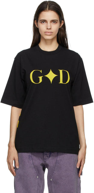 Youths in Balaclava Black 'God' T-Shirt - Jeunesse dans le t-shirt de Balaclava Black 'God' - Balaclava Black 'God'T 셔츠의 청소년