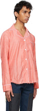 Youths in Balaclava Red Pajama Shirt