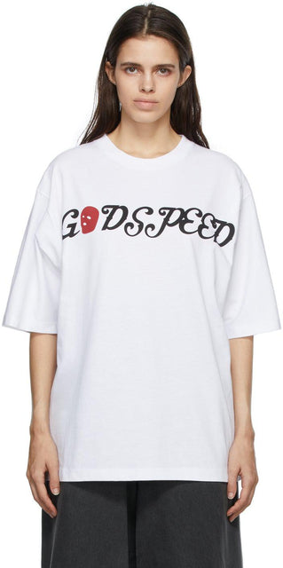 Youths in Balaclava White 'Godstar' T-Shirt - Jeunesse à Balaclava White 'Godstar' T-shirt - Balaclava 화이트 'Godstar'티셔츠의 청소년