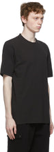 Z Zegna Black Cotton CrÃªpe T-Shirt