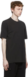 Z Zegna Black Cotton CrÃªpe T-Shirt
