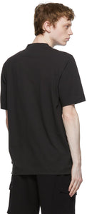 Z Zegna Black Cotton CrÃªpe T-Shirt