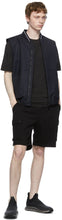 Z Zegna Black Cotton CrÃªpe T-Shirt
