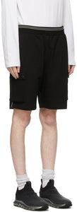 Z Zegna Black Honeycomb Shorts