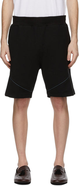 Z Zegna Black Modal Shorts - Z Zegna Noir Shorts modaux - Z Zegna 검은 모달 반바지