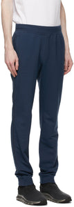 Z Zegna Blue Modal Drawstring Lounge Pants