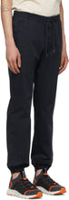 Z Zegna Navy Cotton Jogger Lounge Pants