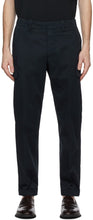 Z Zegna Navy Stretch Cargo Pants - Z Zegna Navy Stretch Cargo Pantalon - Z Zegna 해군 스트레치화물 바지