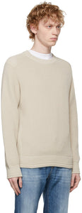 Z Zegna White Hydrorepellent Sweater