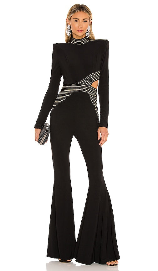 Zhivago Message To Love Jumpsuit in Black Zhivago Message à Love Jumps Cuit Black Zhivago的信息爱黑色的连身裤
