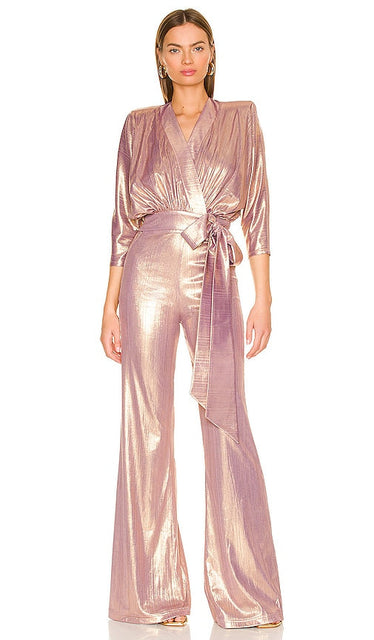 Zhivago Picture This Jumpsuit in Blush Zhivago image cette combinaison en fard à joues Zhivago图片这款连身裤穿着脸红